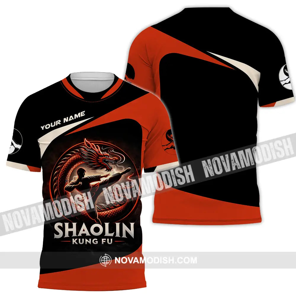 Unisex Shirt - Custom Shaolin Kung Fu 3D Shirt T-Shirt / S T-shirt