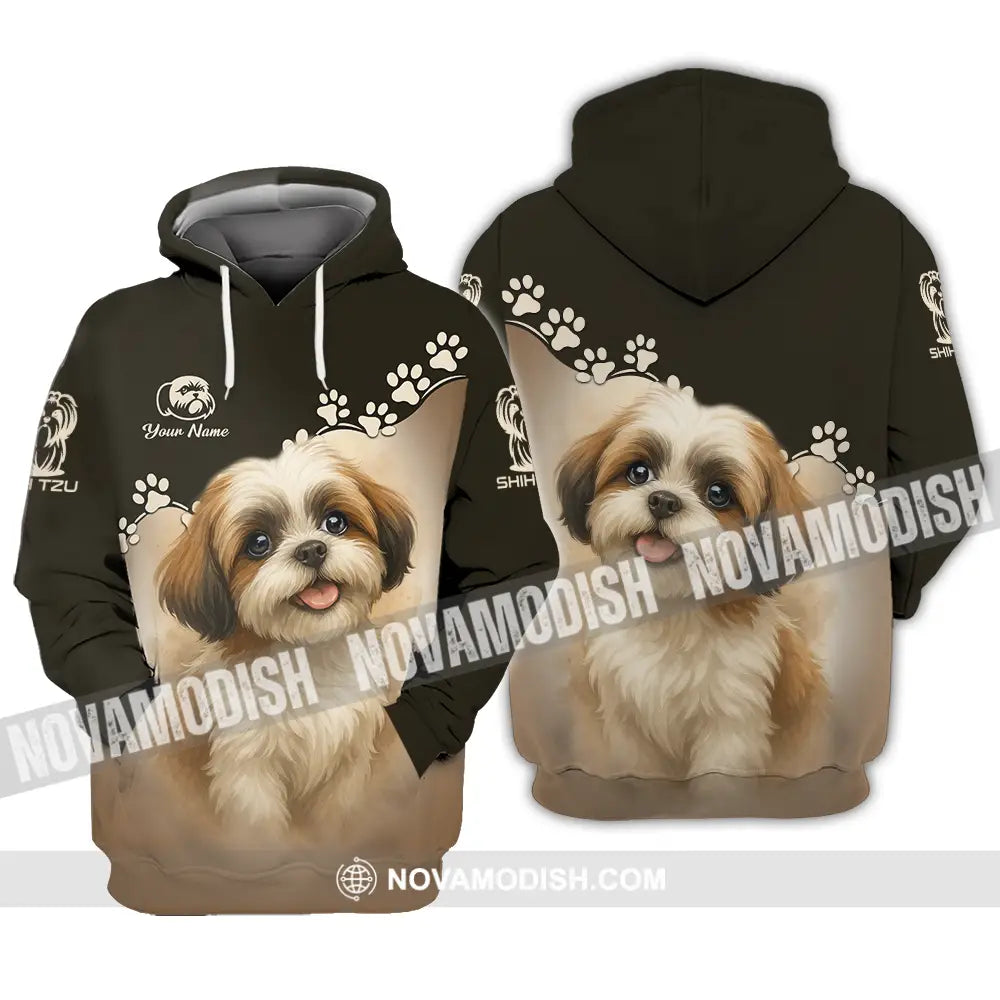 Unisex Shirt - Custom Shih Tzu Shirt Hoodie / S T-shirt