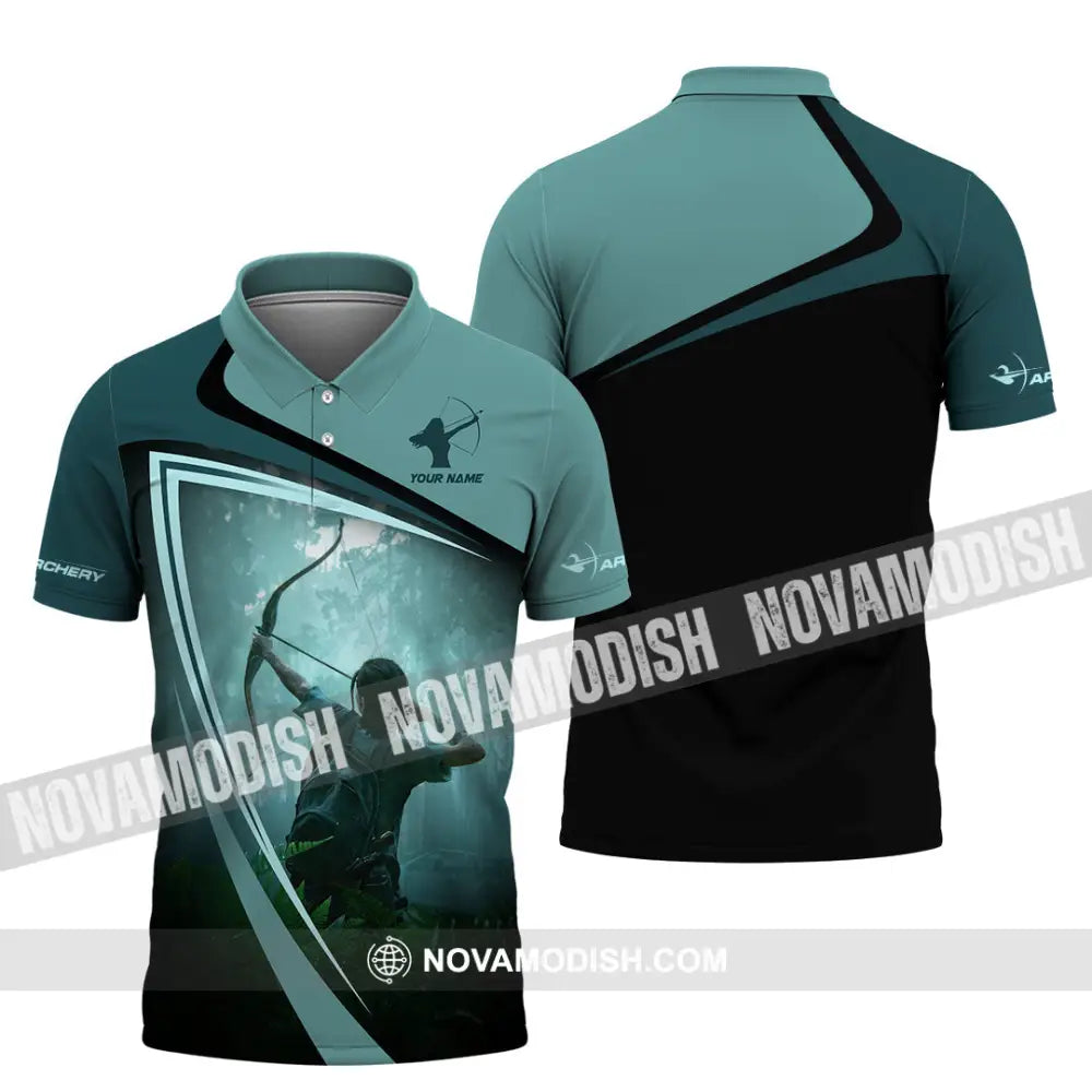 Unisex Shirt - Custom Shooting Archery Player Shirt Polo Shirt / S T-shirt