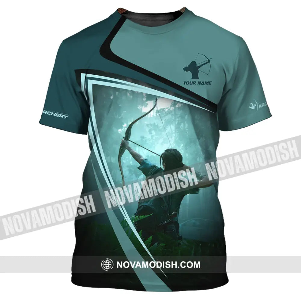 Unisex Shirt - Custom Shooting Archery Player Shirt T-Shirt / S T-shirt