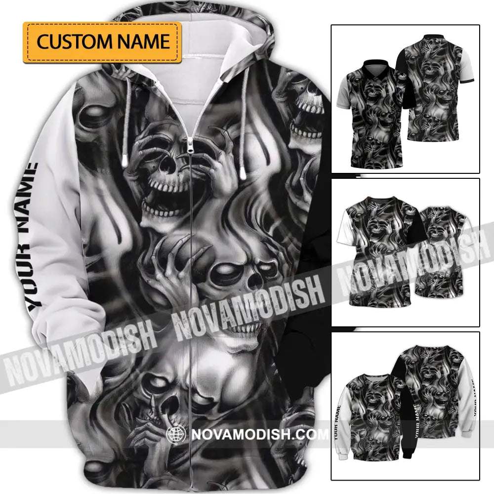 Unisex Shirt - Custom Skullcap Name T-Shirt T-shirt