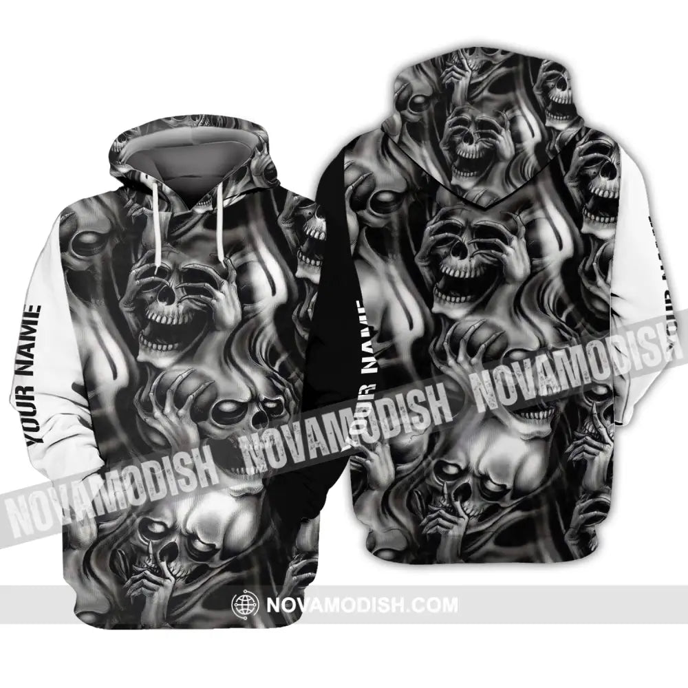 Unisex Shirt - Custom Skullcap Name T-Shirt Hoodie / S T-shirt
