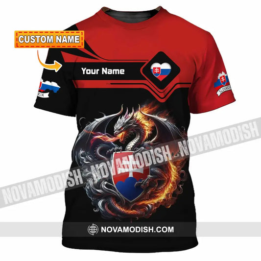 Unisex Shirt - Custom Slovakia Shirt - T-shirt