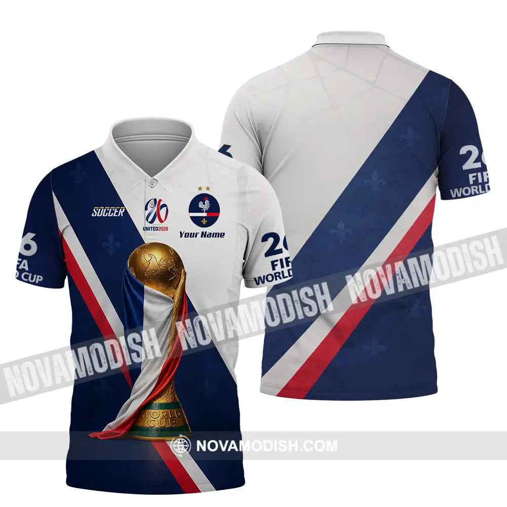 Unisex Shirt - Custom Soccer World Cup 2026 3D Shirt - Polo Shirt / S - T-shirt