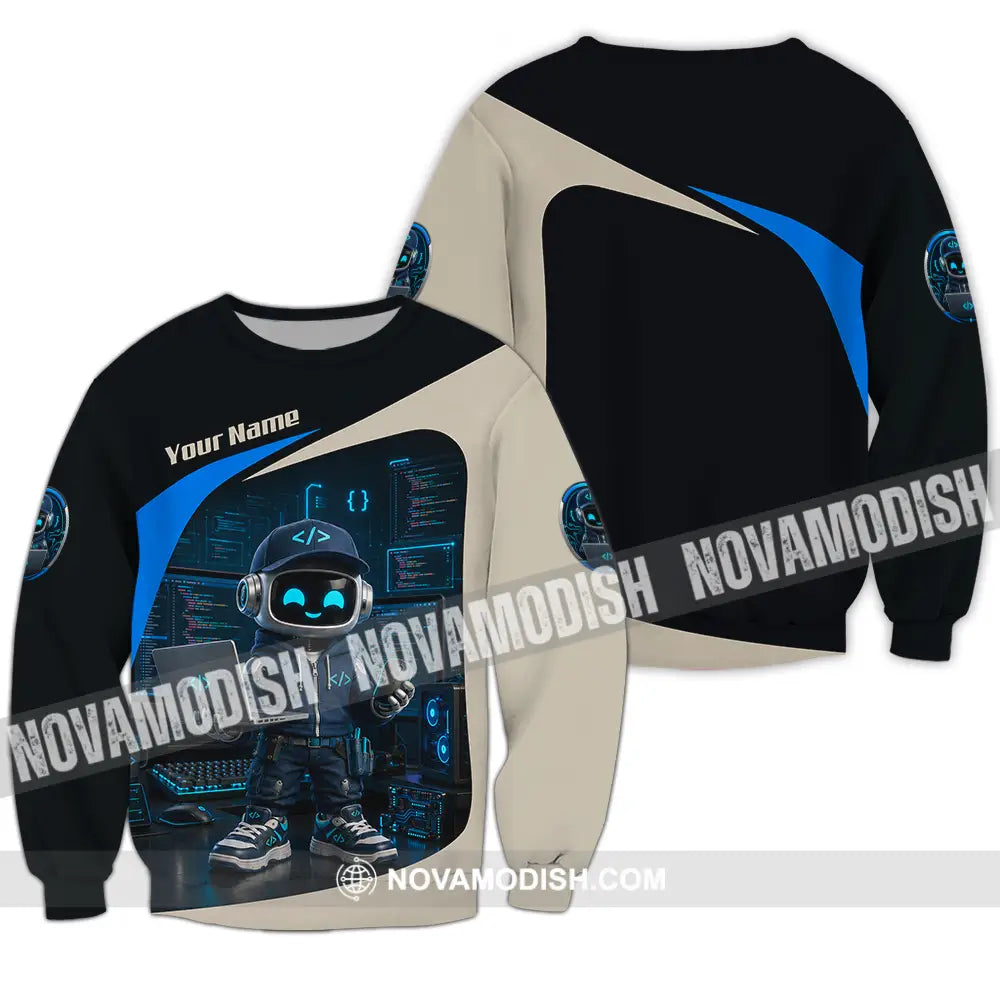 Unisex Shirt - Custom Software Developer Shirt - Long Sleeve / S - T-shirt