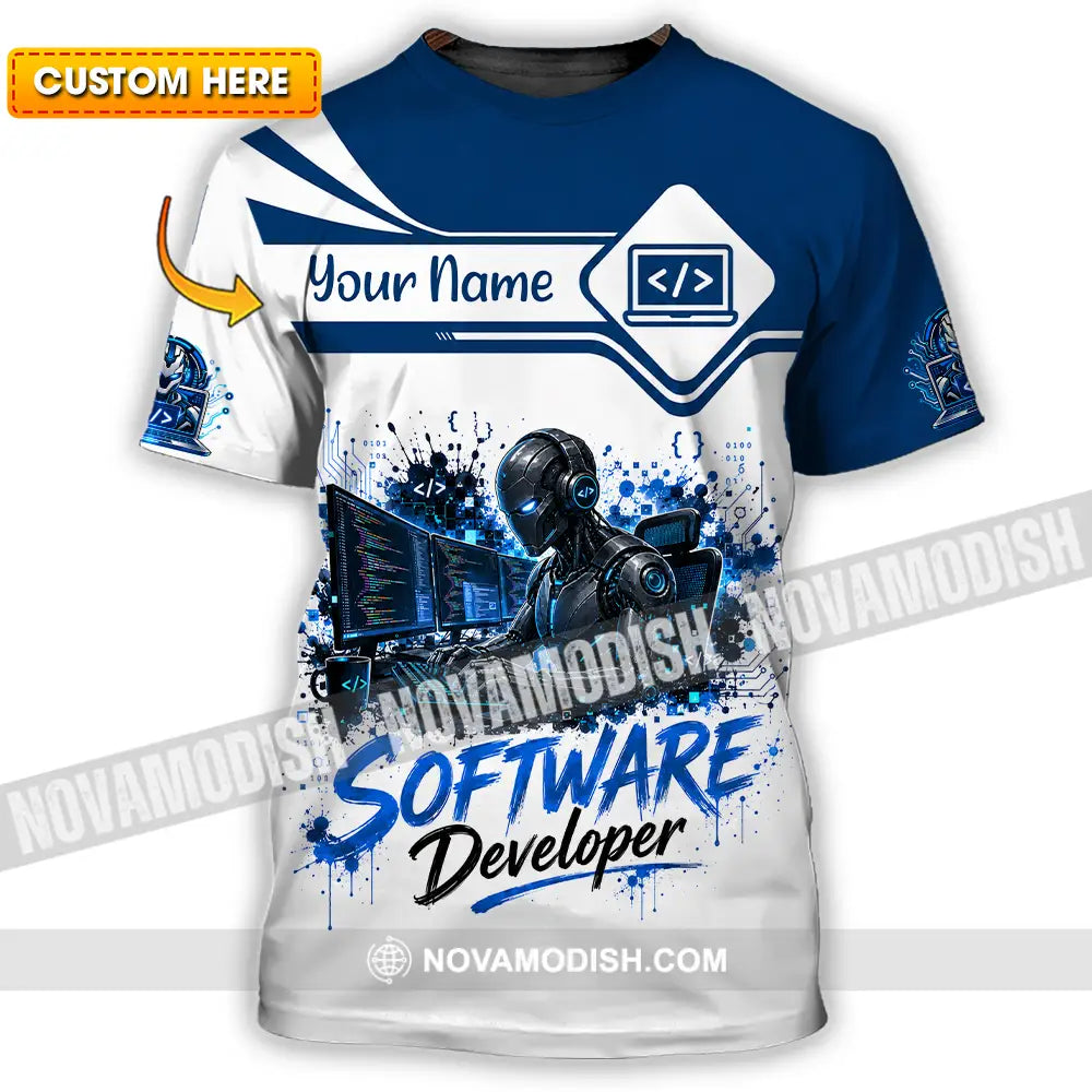 Unisex Shirt - Custom Software Developer Shirt - T-shirt