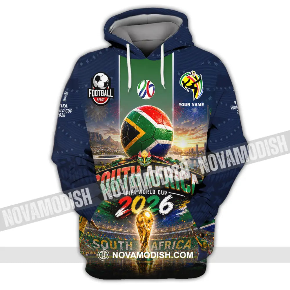 Unisex Shirt - Custom South Africa World Cup 2026 Shirt - Hoodie / S - T-shirt