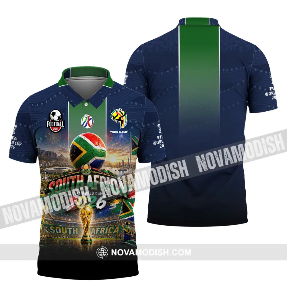 Unisex Shirt - Custom South Africa World Cup 2026 Shirt - Polo Shirt / S - T-shirt