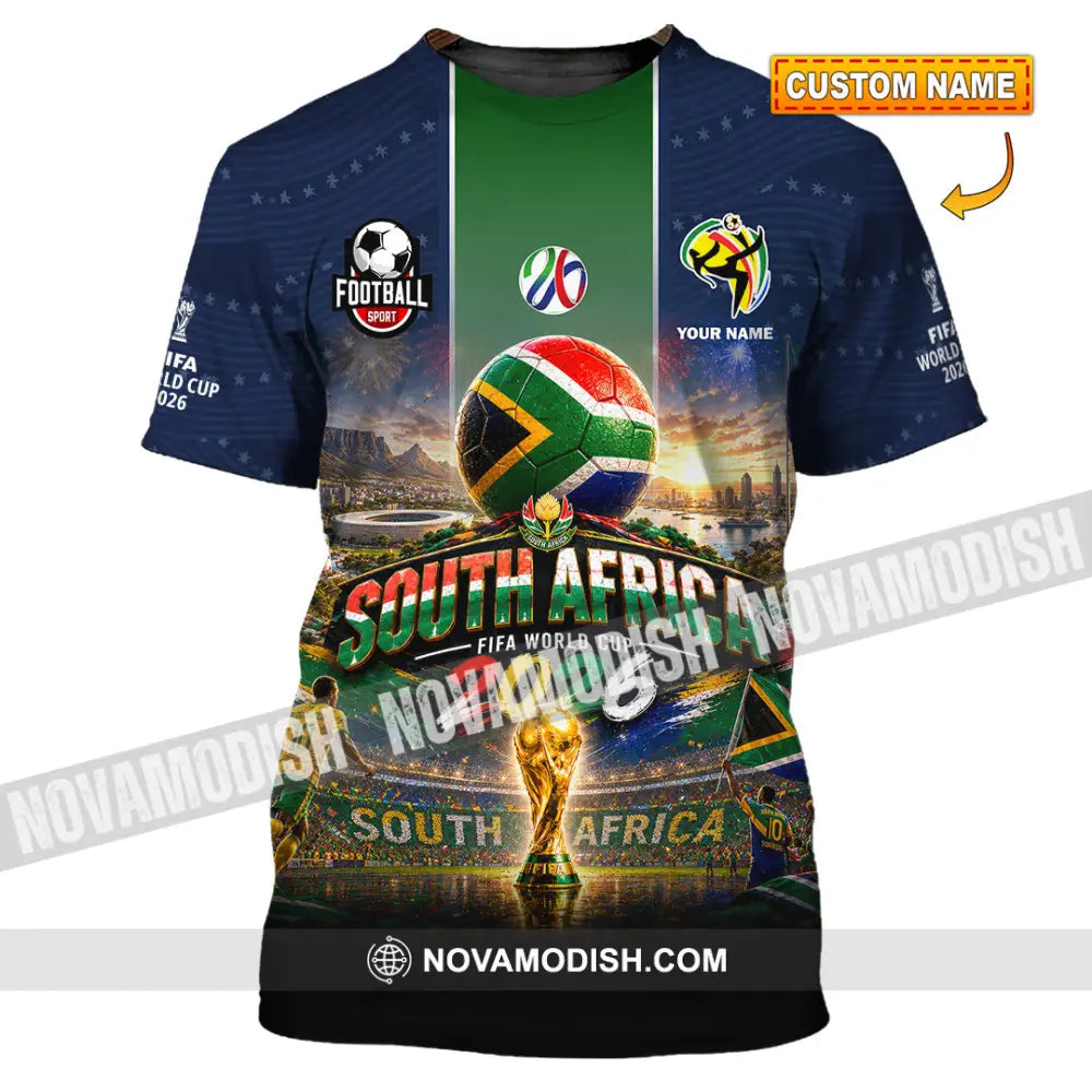 Unisex Shirt - Custom South Africa World Cup 2026 Shirt - T-shirt