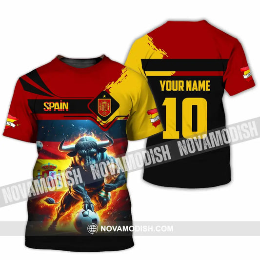 Unisex Shirt - Custom Spain 3D Shirt T-Shirt / S T-shirt