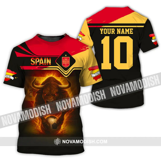 Unisex Shirt - Custom Spain 3D Shirt T-Shirt / S T-shirt