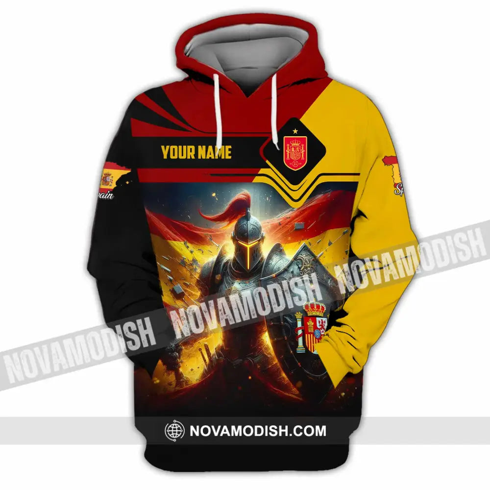 Unisex Shirt - Custom Spain Shirt Hoodie / S T-shirt