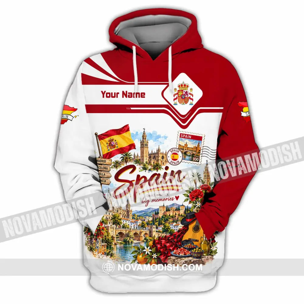 Unisex Shirt - Custom Spain Shirt - Hoodie / S - T-shirt