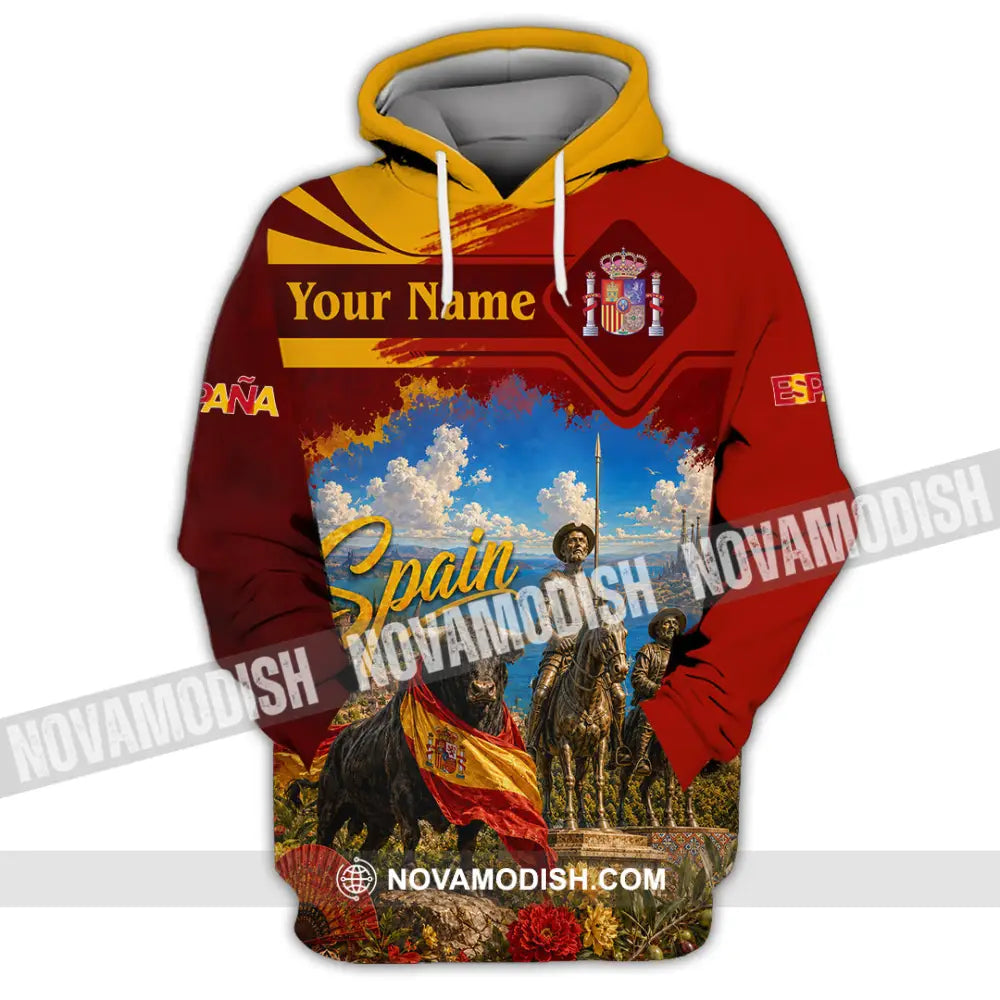 Unisex Shirt - Custom Spain Shirt - Hoodie / S - T-shirt