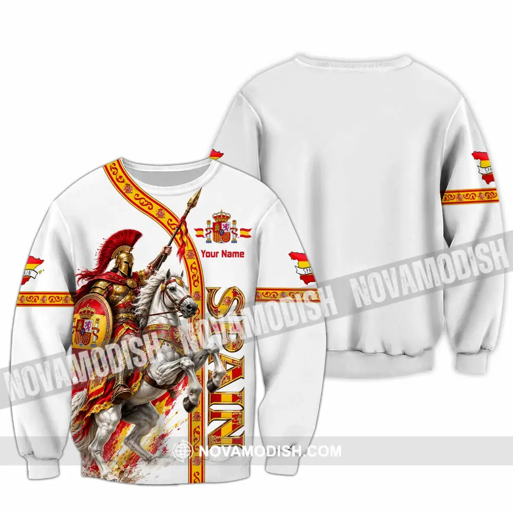 Unisex Shirt - Custom Spain Shirt - Long Sleeve / S - T-shirt