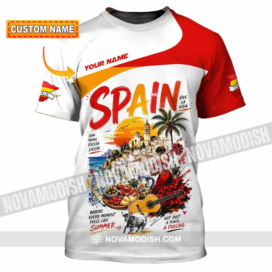 Unisex Shirt - Custom Spain Shirt - T-shirt