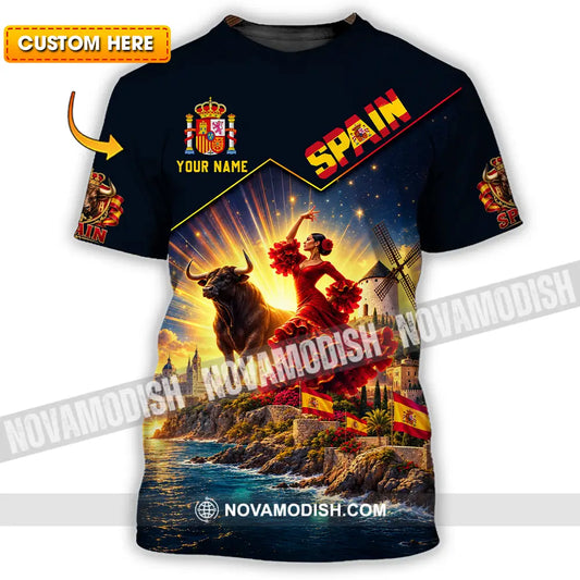 Unisex Shirt - Custom Spain Shirt - T-shirt