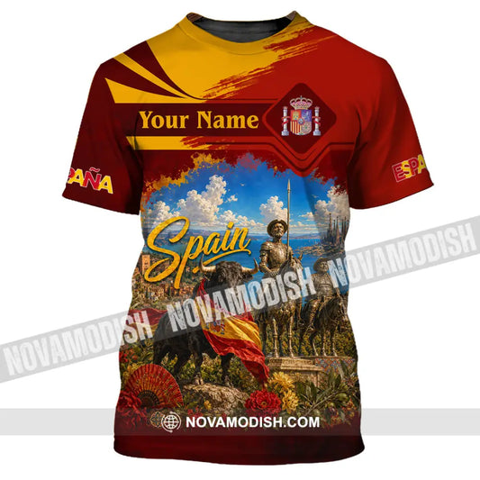 Unisex Shirt - Custom Spain Shirt - T-Shirt / S - T-shirt