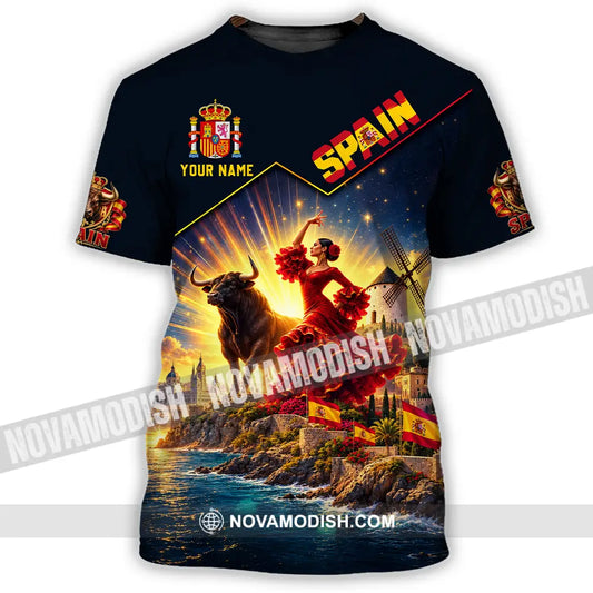 Unisex Shirt - Custom Spain Shirt - T-Shirt / S - T-shirt