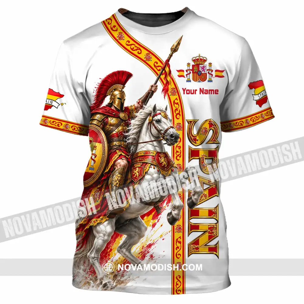 Unisex Shirt - Custom Spain Shirt - T-Shirt / S - T-shirt