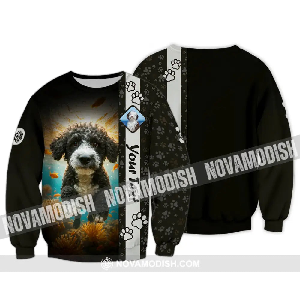 Unisex Shirt - Custom Spanish Water Pet Lover Shirt Long Sleeve / S T-shirt