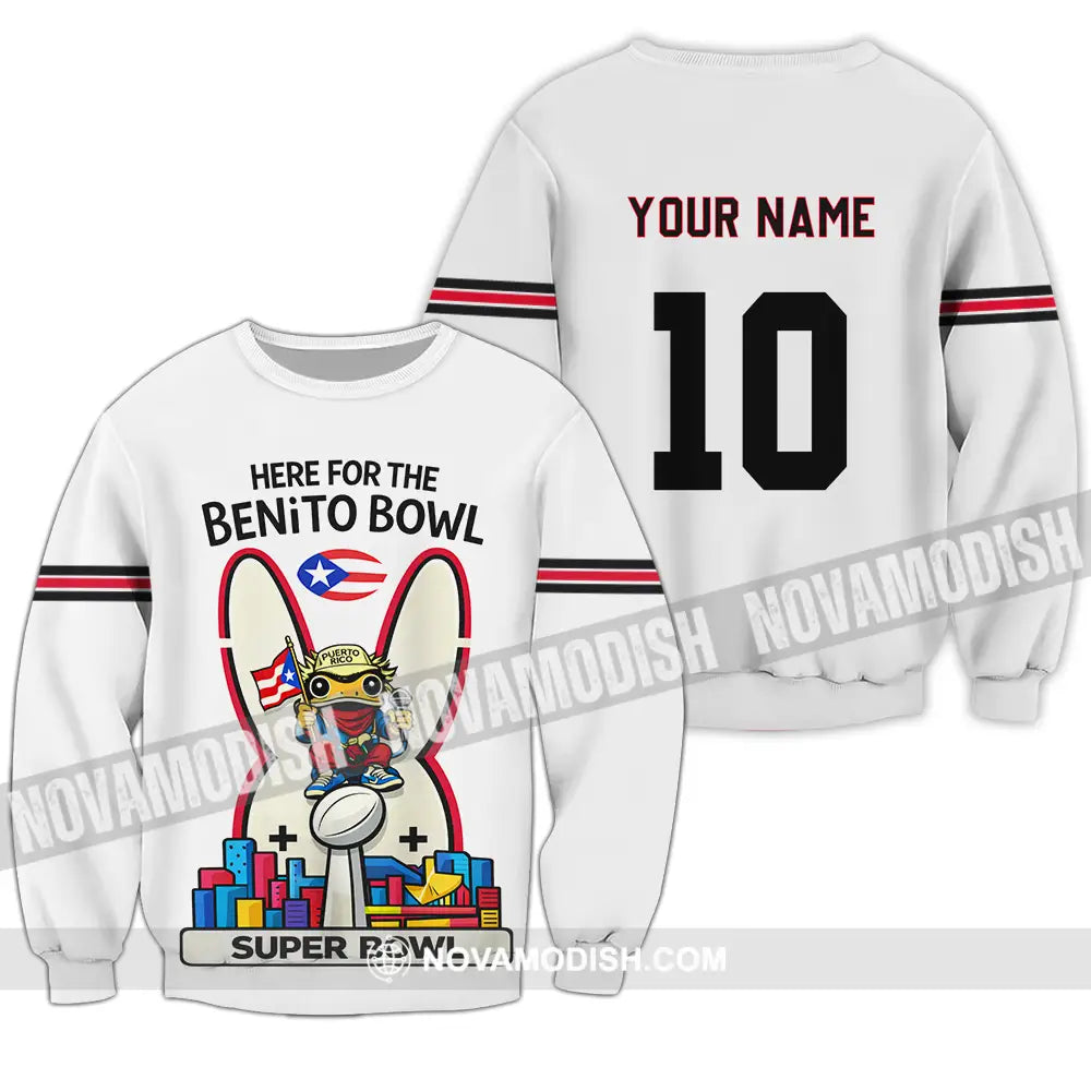 Unisex Shirt - Custom Super Bowl 3D Shirt Long Sleeve / S T-shirt