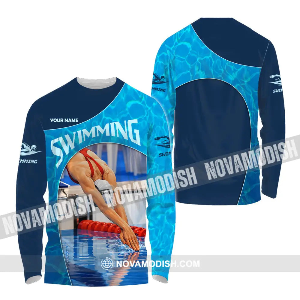 Unisex Shirt - Custom Surf King Shirt - Long Sleeve Shirt / S - T-shirt