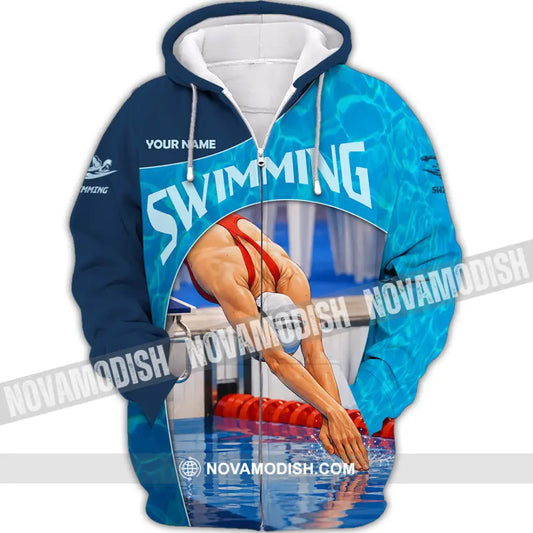 Unisex Shirt - Custom Surf King Shirt - Zipper Hoodie / S - T-shirt