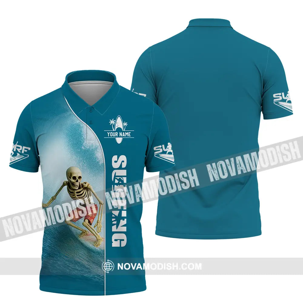 Unisex Shirt - Custom Surfing Shirt Polo Shirt / S T-shirt