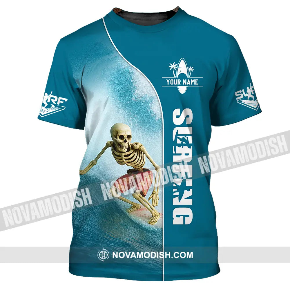 Unisex Shirt - Custom Surfing Shirt T-Shirt / S T-shirt