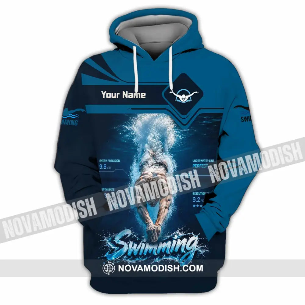 Unisex Shirt - Custom Swimming Shirt - Hoodie / S - T-shirt