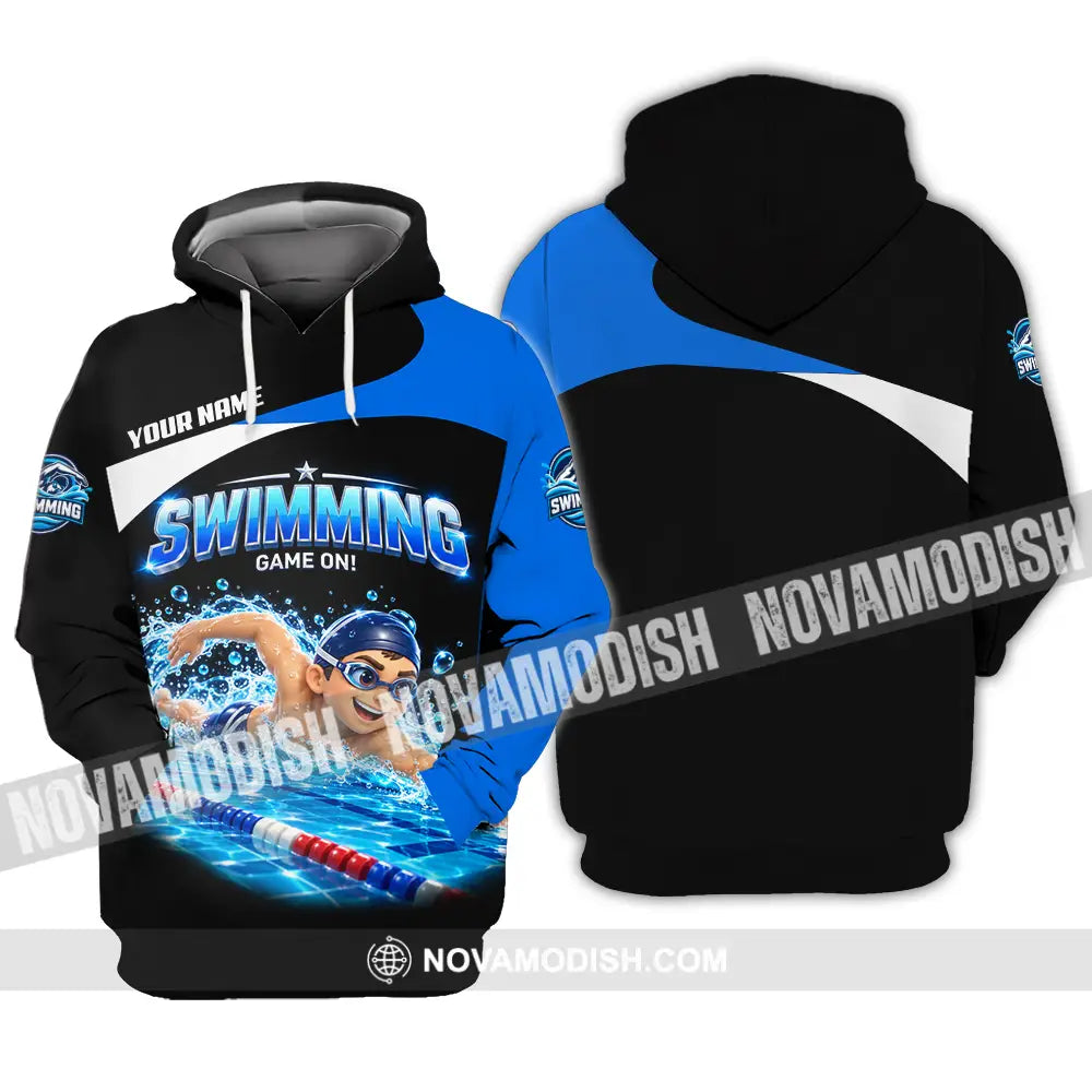 Unisex Shirt - Custom Swimming Shirt - Hoodie / S - T-shirt