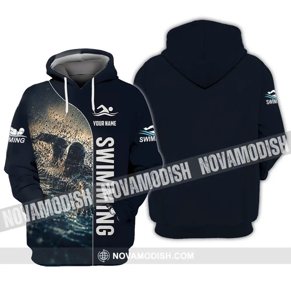 Unisex Shirt - Custom Swimming Shirt - Hoodie / S - T-shirt