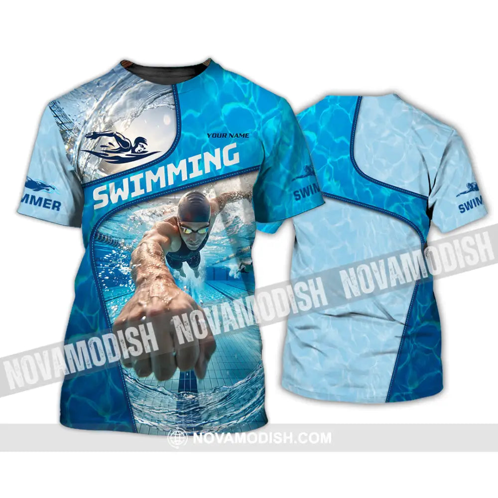 Unisex Shirt - Custom Swimming Shirt - T-shirt