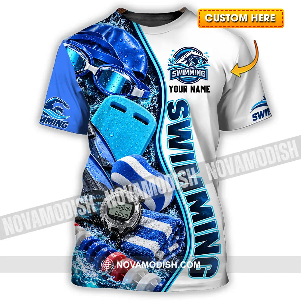 Unisex Shirt - Custom Swimming Shirt - T-shirt