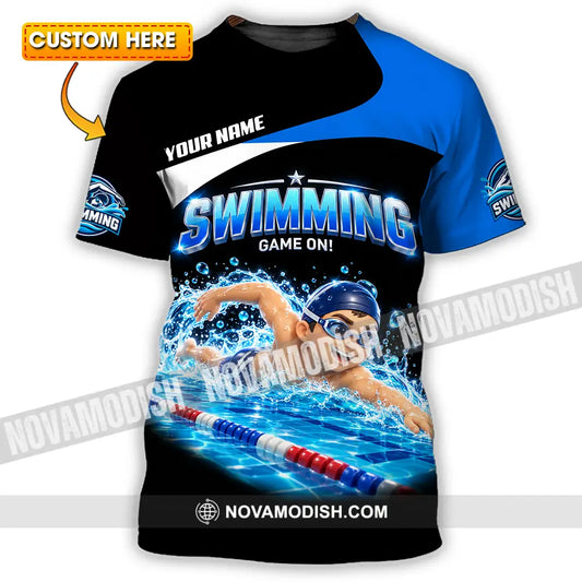 Unisex Shirt - Custom Swimming Shirt - T-shirt