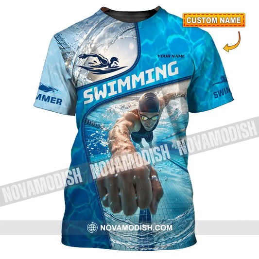 Unisex Shirt - Custom Swimming Shirt - T-shirt