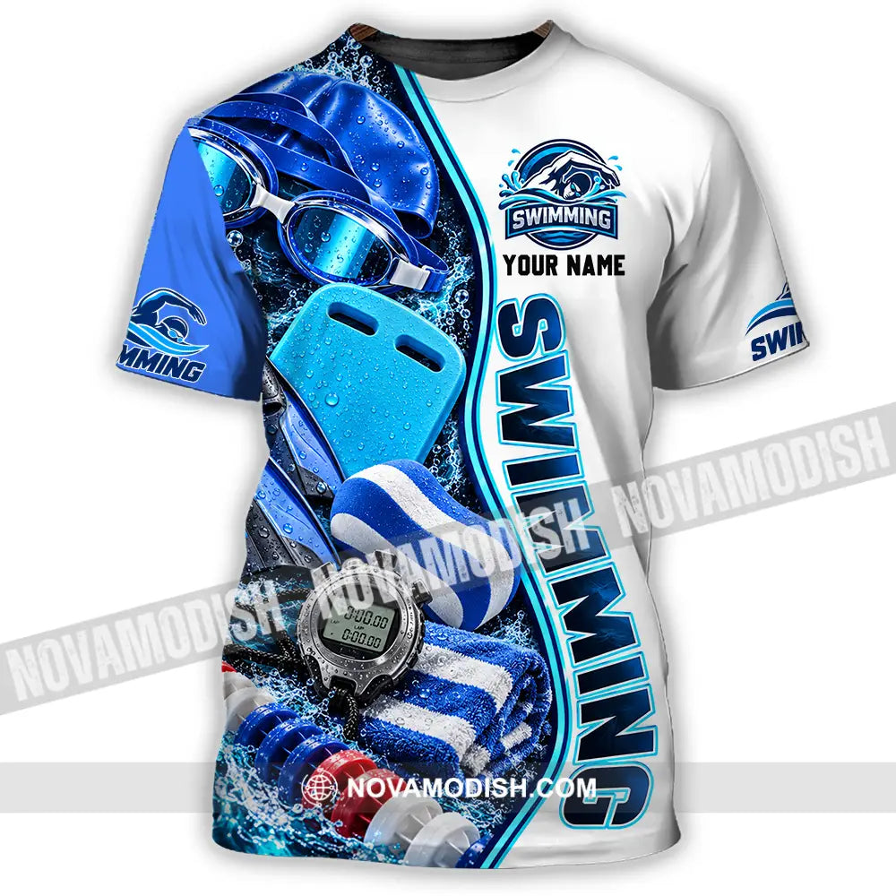 Unisex Shirt - Custom Swimming Shirt - T-Shirt / S - T-shirt