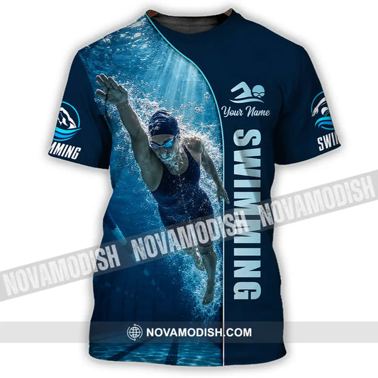 Unisex Shirt - Custom Swimming Shirt - T-Shirt / S - T-shirt