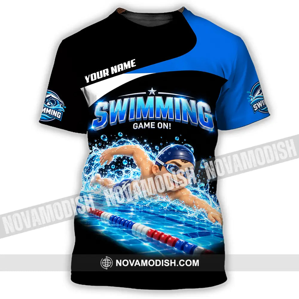 Unisex Shirt - Custom Swimming Shirt - T-Shirt / S - T-shirt
