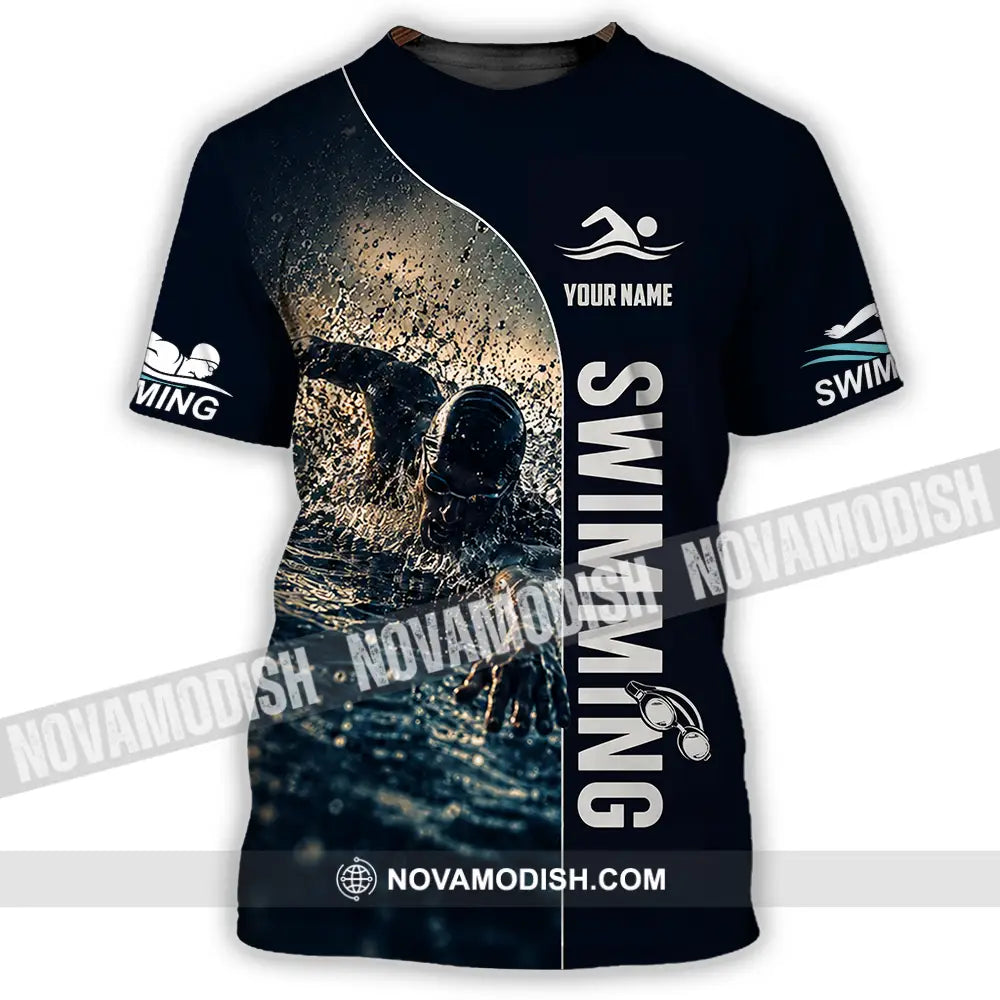 Unisex Shirt - Custom Swimming Shirt - T-Shirt / S - T-shirt
