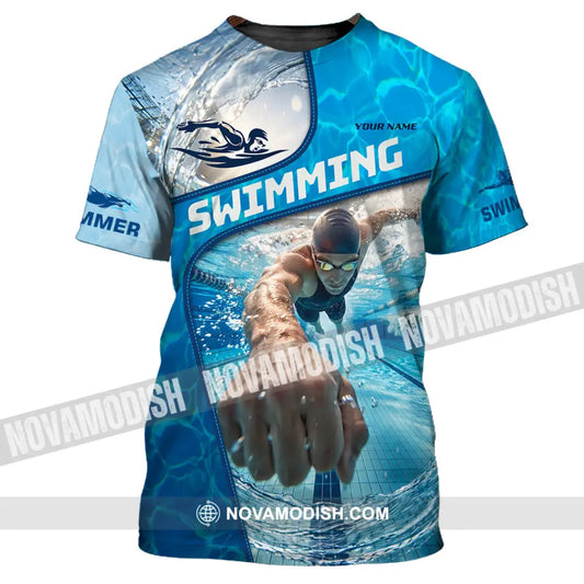 Unisex Shirt - Custom Swimming Shirt - T-Shirt / S - T-shirt
