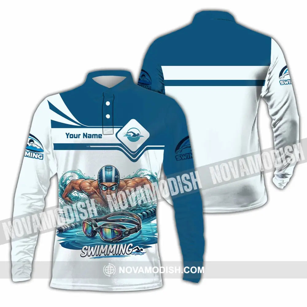 Unisex Shirt - Custom Swing Shirt - Long Sleeve Polo / S - T-shirt