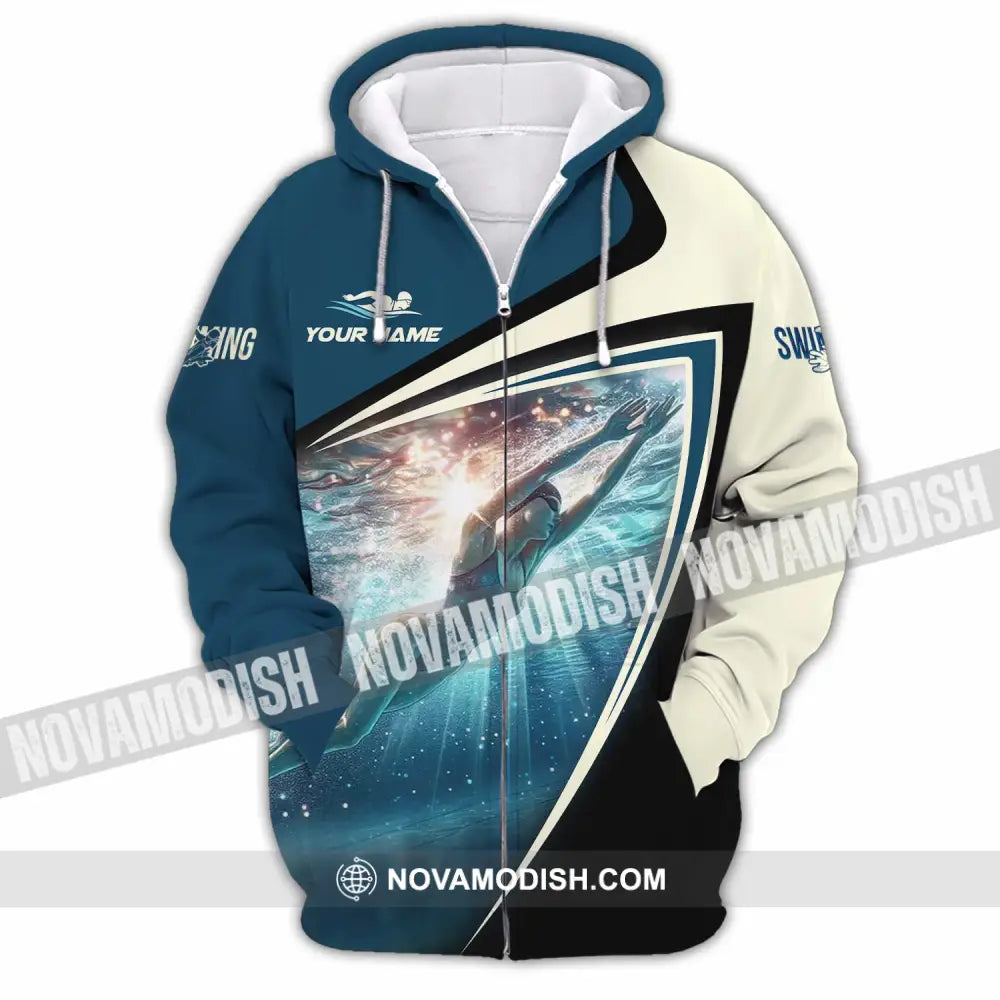 Unisex Shirt - Custom Swing Shirt - Zipper Hoodie / S - T-shirt