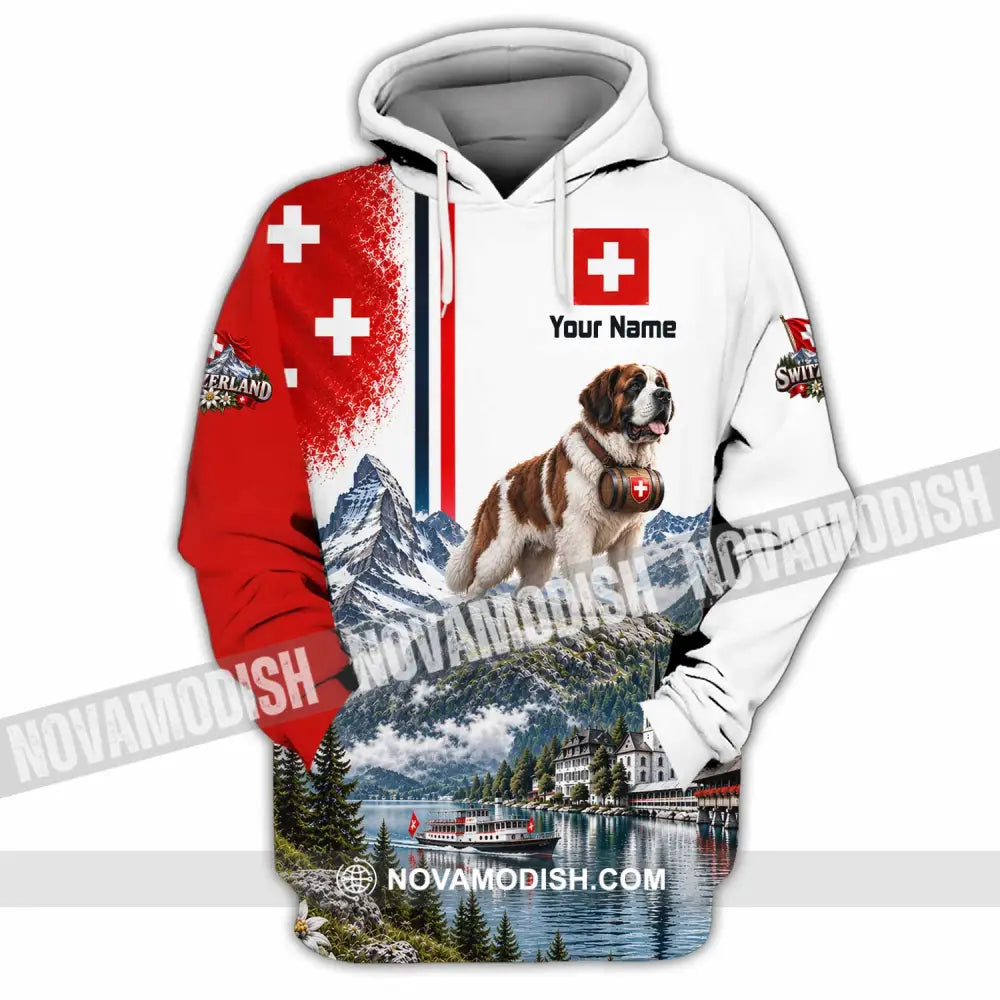 Unisex Shirt - Custom Switzerland Shirt - Hoodie / S - T-shirt