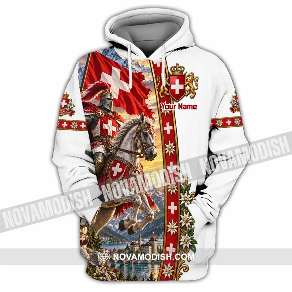 Unisex Shirt - Custom Switzerland Shirt - Hoodie / S - T-shirt