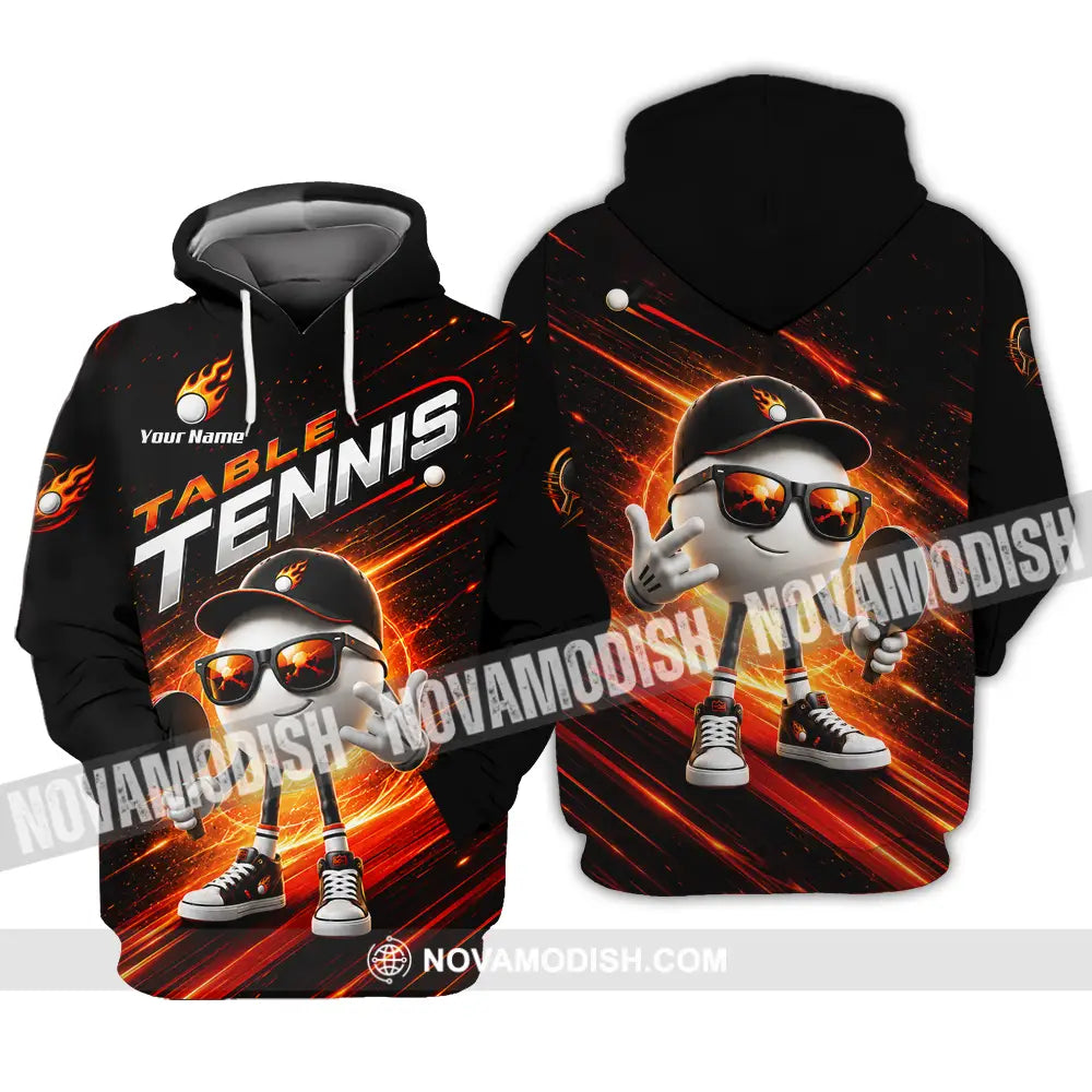 Unisex Shirt - Custom Table Tennis Shirt - Hoodie / S - T-shirt
