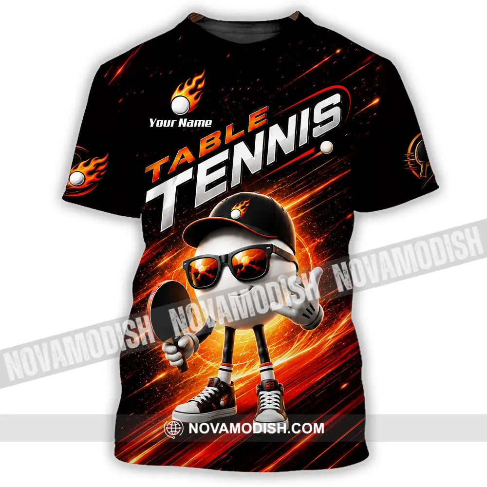Unisex Shirt - Custom Table Tennis Shirt - T-Shirt / S - T-shirt