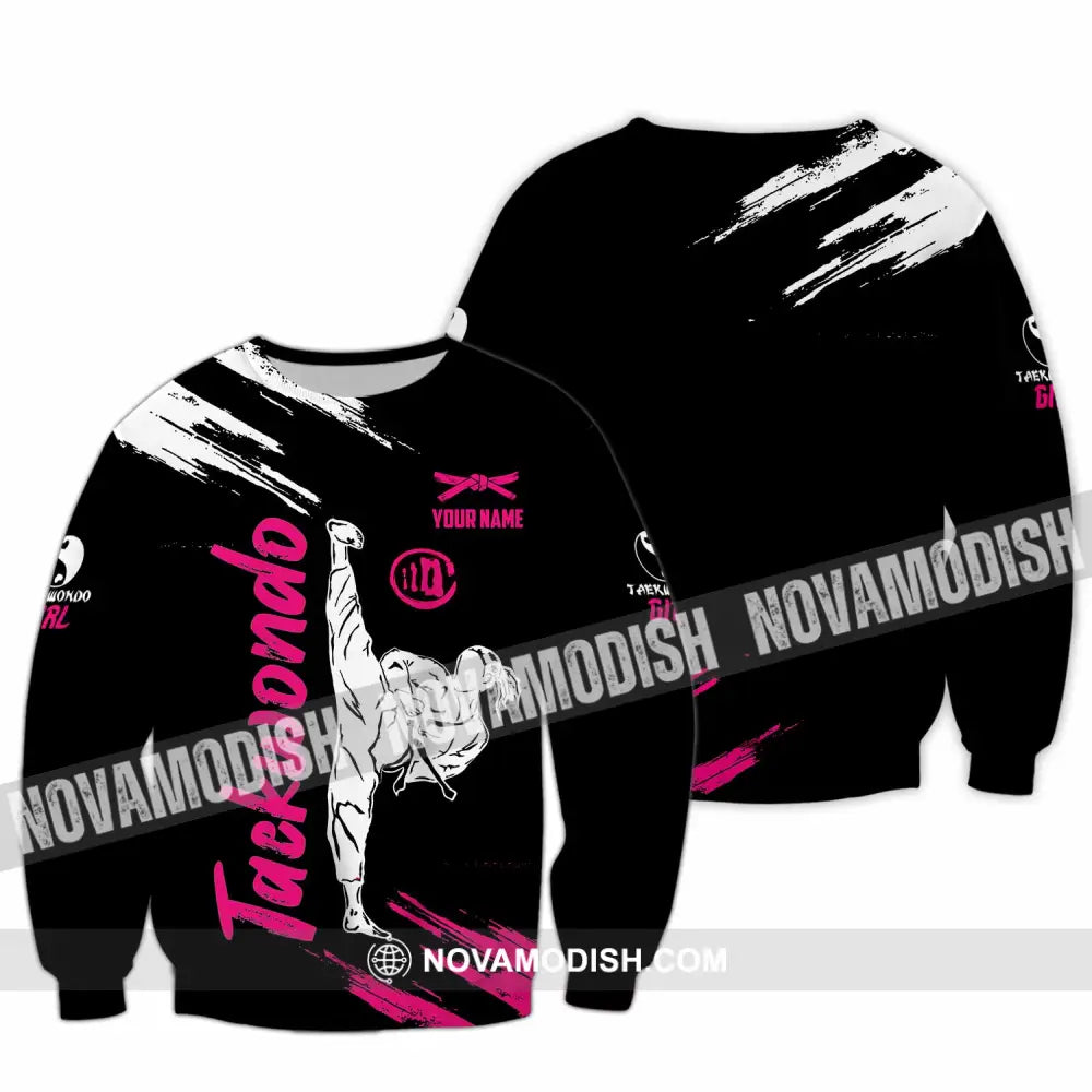 Unisex Shirt - Custom Taekwondo 3D Shirt Long Sleeve / S T-shirt