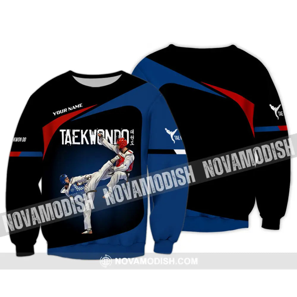 Unisex Shirt - Custom Taekwondo 3D Shirt Long Sleeve / S T-shirt